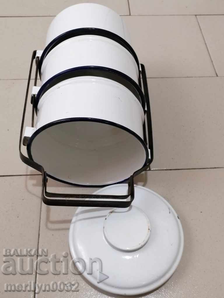 Auction Food jugs enamel sefertas jug Auction Food jugs enamel sefertas jug