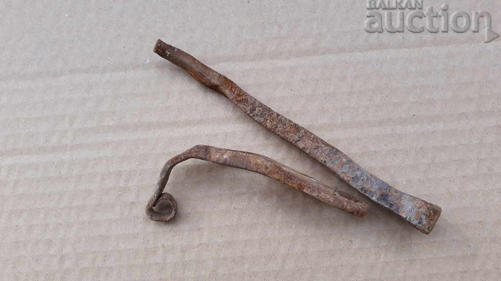 Old latch, wrought iron, lock, primitive - 6 Old latch, wrought iron, lock, primitive - 6