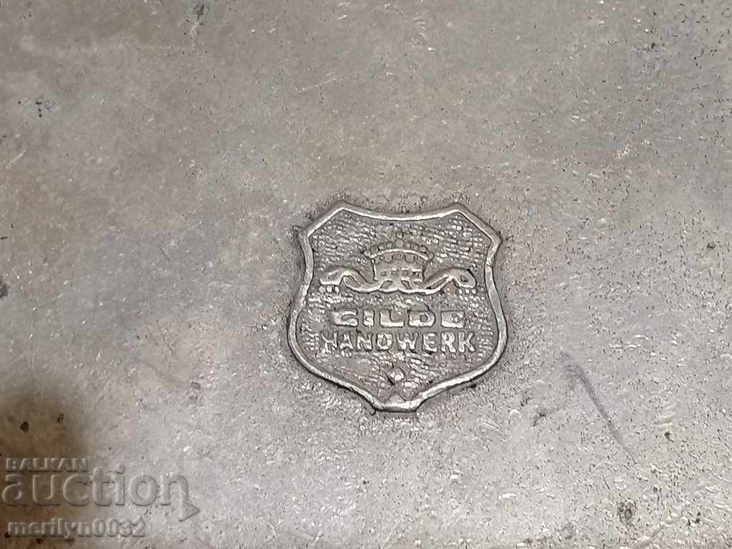 Bol vechi de ciocolată pentru nuci dintr-un bol de alamă - 5 Bol vechi de ciocolată pentru nuci dintr-un bol de alamă - 5