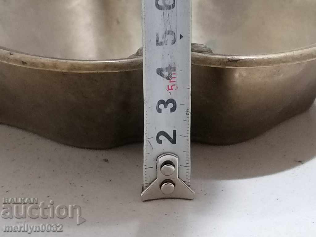 Bol vechi de ciocolată pentru nuci dintr-un bol de alamă - 7 Bol vechi de ciocolată pentru nuci dintr-un bol de alamă - 7