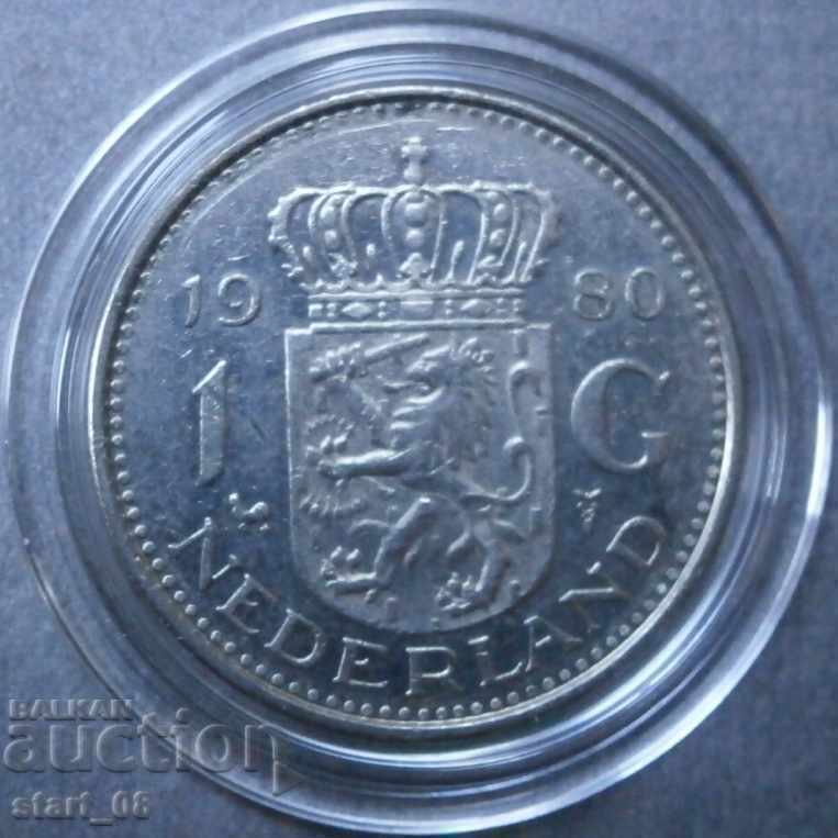 Olanda 1 gulden 1980