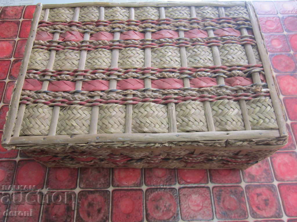 Auction Antique wicker jewelry box items Auction Antique wicker jewelry box items
