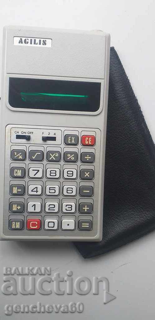 Auction Christmas tree, calculator AGILIS 505/1977 Auction Christmas tree, calculator AGILIS 505/1977