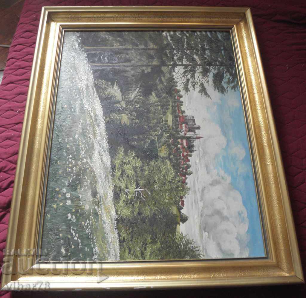 LARGE PICTURE PAINTED ON CANVAS with price 299.99 BGN | € 153.38 LARGE PICTURE PAINTED ON CANVAS with price 299.99 BGN | € 153.38