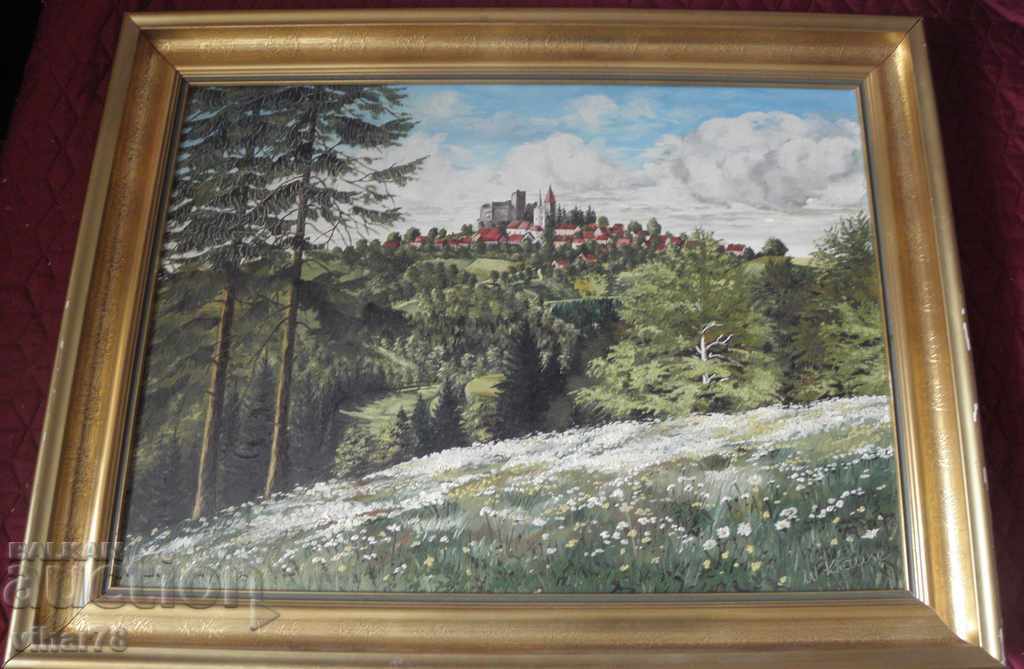 Delivery of LARGE PICTURE PAINTED ON CANVAS Delivery of LARGE PICTURE PAINTED ON CANVAS