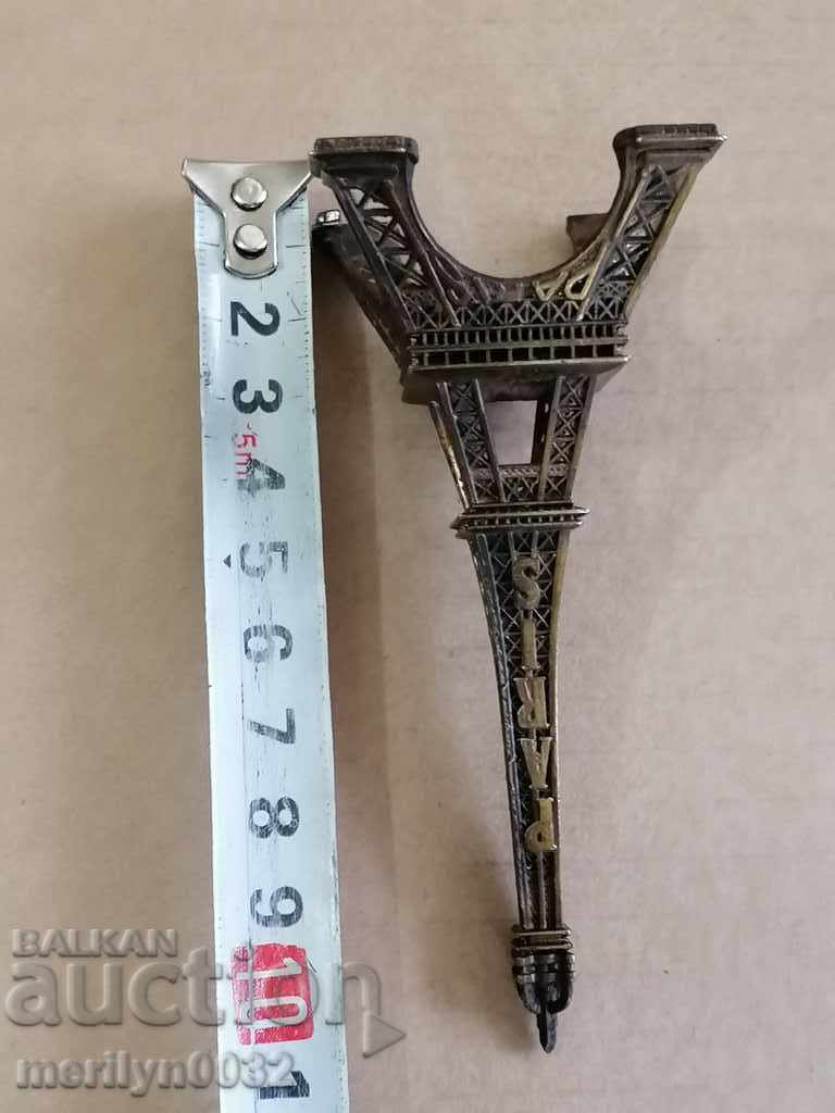 Brass model of the Eiffel Tower souvenir from Paris - 5 Brass model of the Eiffel Tower souvenir from Paris - 5