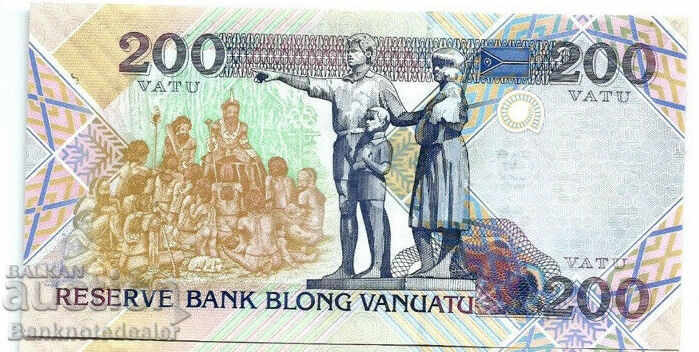 Vanuatu 200 Vatu 1995 Pick 8c Ref 1813 Unc with price 17.00 BGN | € 8.69 Vanuatu 200 Vatu 1995 Pick 8c Ref 1813 Unc with price 17.00 BGN | € 8.69