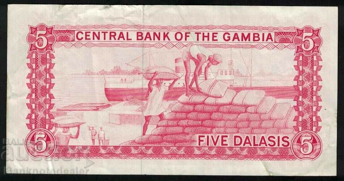Gambia 5 Dallas 1972-86 Pick 5b Ref 7754 with price 65.00 BGN | € 33.23 Gambia 5 Dallas 1972-86 Pick 5b Ref 7754 with price 65.00 BGN | € 33.23