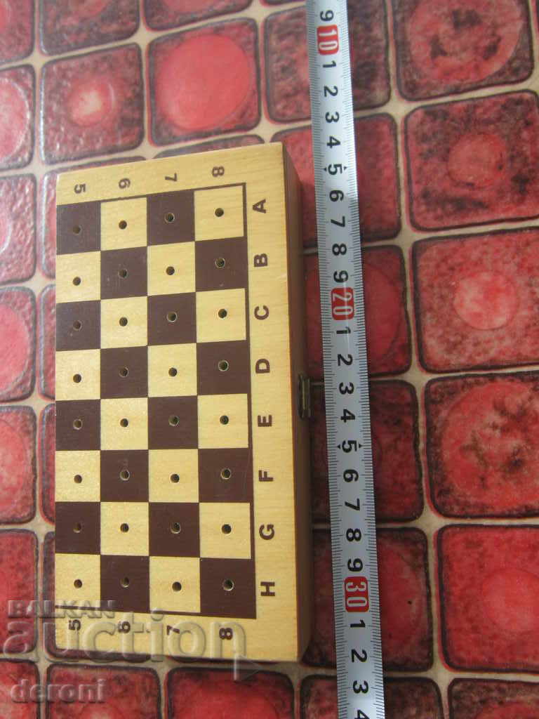 Μοναδικό γερμανικό τουριστικό σκάκι