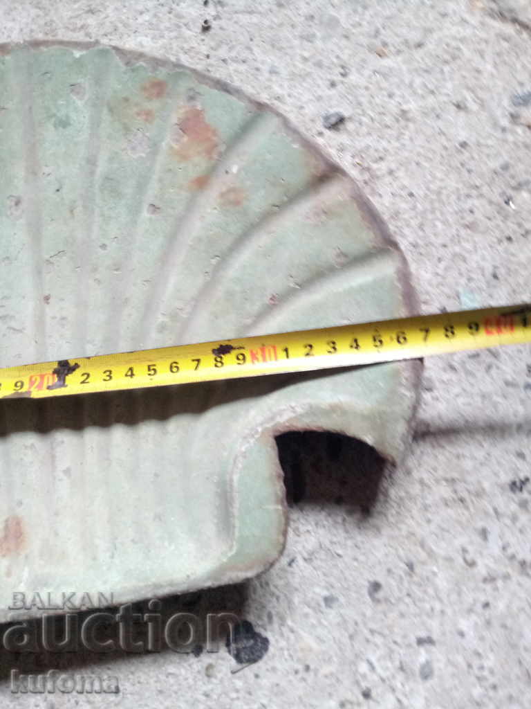 Old cast iron ornament with price 29.99 BGN | € 15.33 Old cast iron ornament with price 29.99 BGN | € 15.33