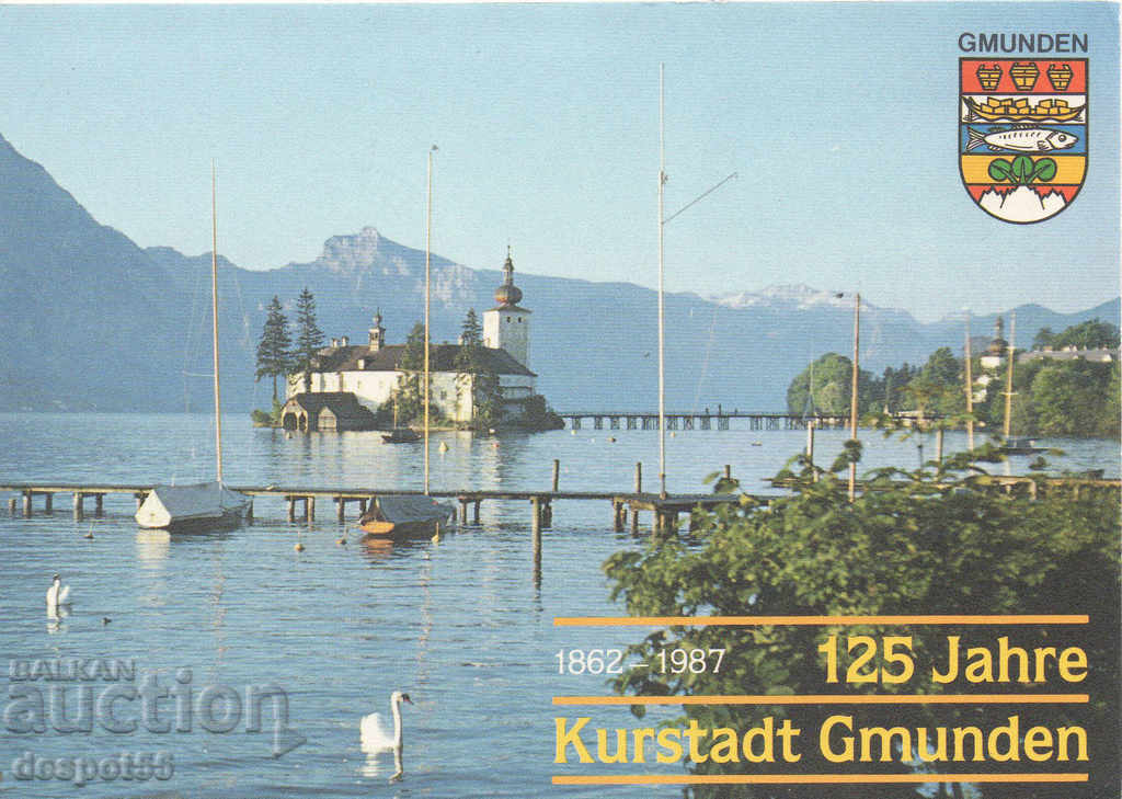 1987. Austria. Balloon mail. Card. with price 3.50 BGN | € 1.79 1987. Austria. Balloon mail. Card. with price 3.50 BGN | € 1.79