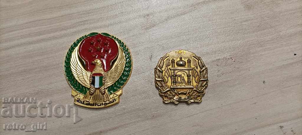 Продавам два герба(метал) на Арабски държави.