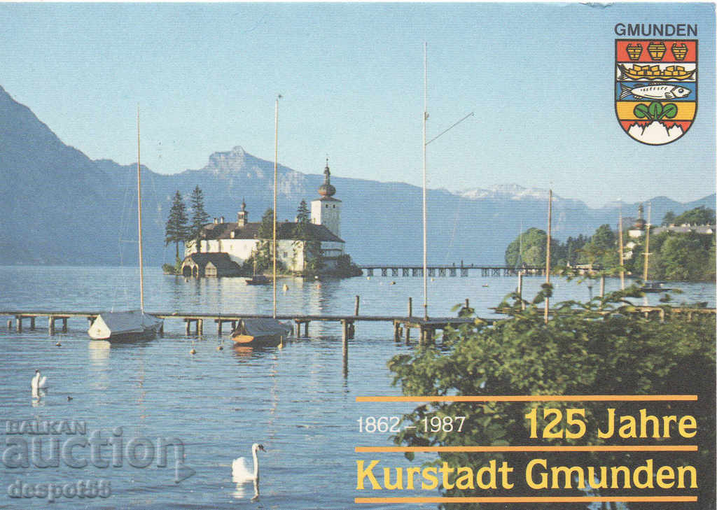 1987. Austria. Balloon mail. Card. with price 3.50 BGN | € 1.79 1987. Austria. Balloon mail. Card. with price 3.50 BGN | € 1.79