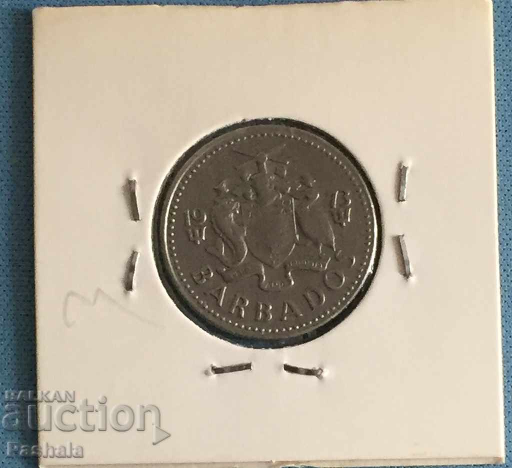 Barbados 25 cents 1973 with price 2.00 BGN | € 1.02 Barbados 25 cents 1973 with price 2.00 BGN | € 1.02