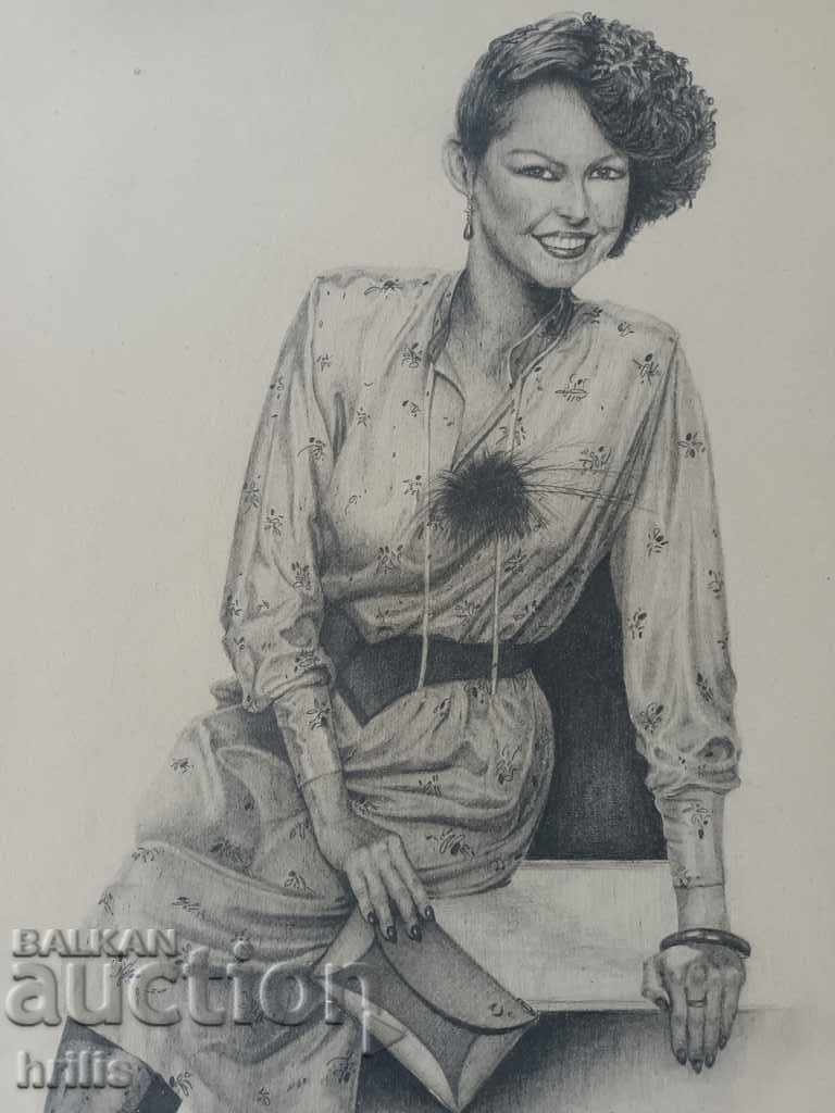 Delivery of DRAWING - BG AUTHOR, SIGNED