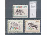 118K2069 / Germania RDG 1964 Jocurile Olimpice de la Tokyo (* / **)