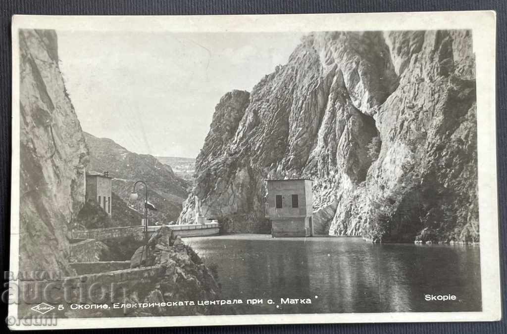 2281 Kingdom of Bulgaria Macedonia Lake Matka Paskov 1940