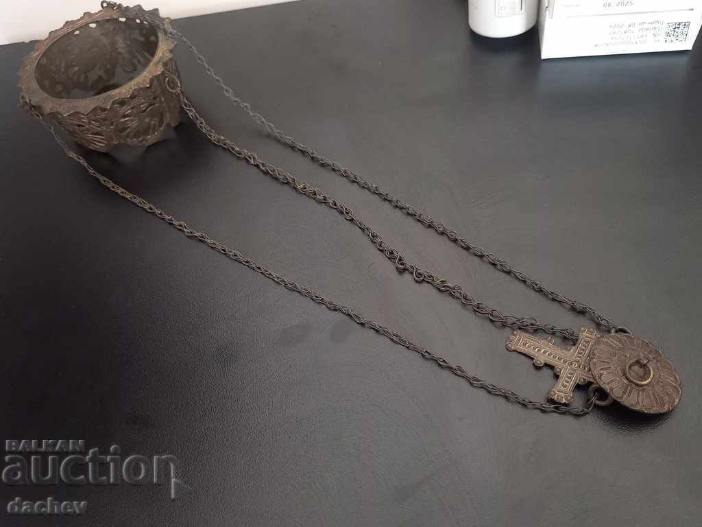 Renaștere antică Acasă Candelabre bulgare bilon secolul al XIX-lea - 7