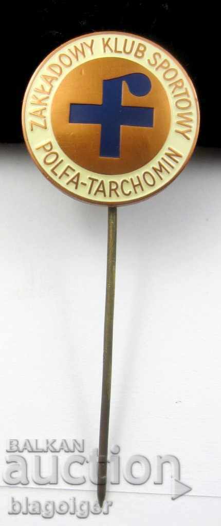 Auction  OLD FOOTBALL BADGE-POLAND