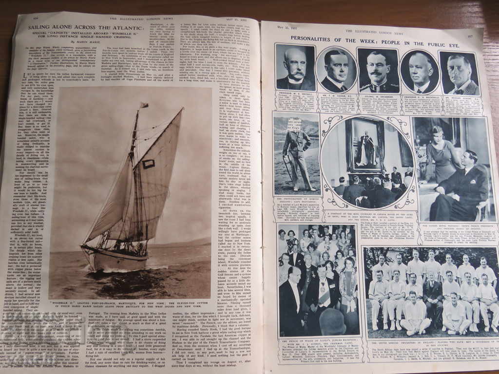 Delivery of 1935 - ENGRAVINGS - LONDON NEWS - ENGLISH