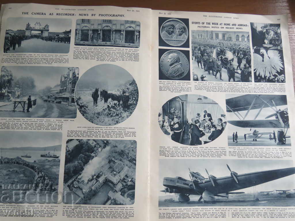 1935 - ENGRAVINGS - LONDON NEWS - ENGLISH - 6