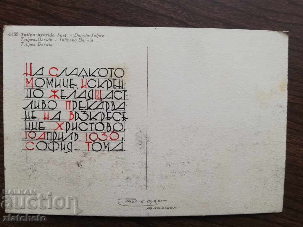 Postcard - with price 10.00 BGN | € 5.11 Postcard - with price 10.00 BGN | € 5.11