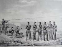 1860 - GRAVURA - LONDRA - ORIGINAL +