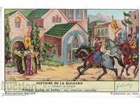 HISTORY OF BULGARIA No.2 Tsar Simeon Advertising Card 1900