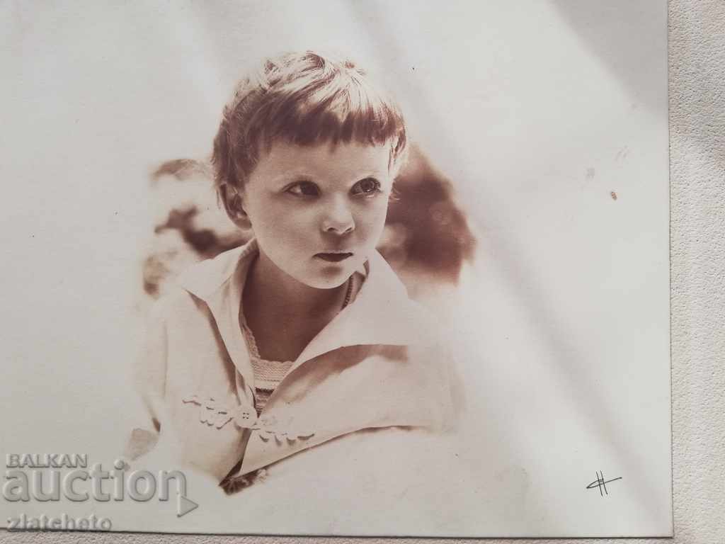 Old photo cardboard with price 30.00 BGN | € 15.34