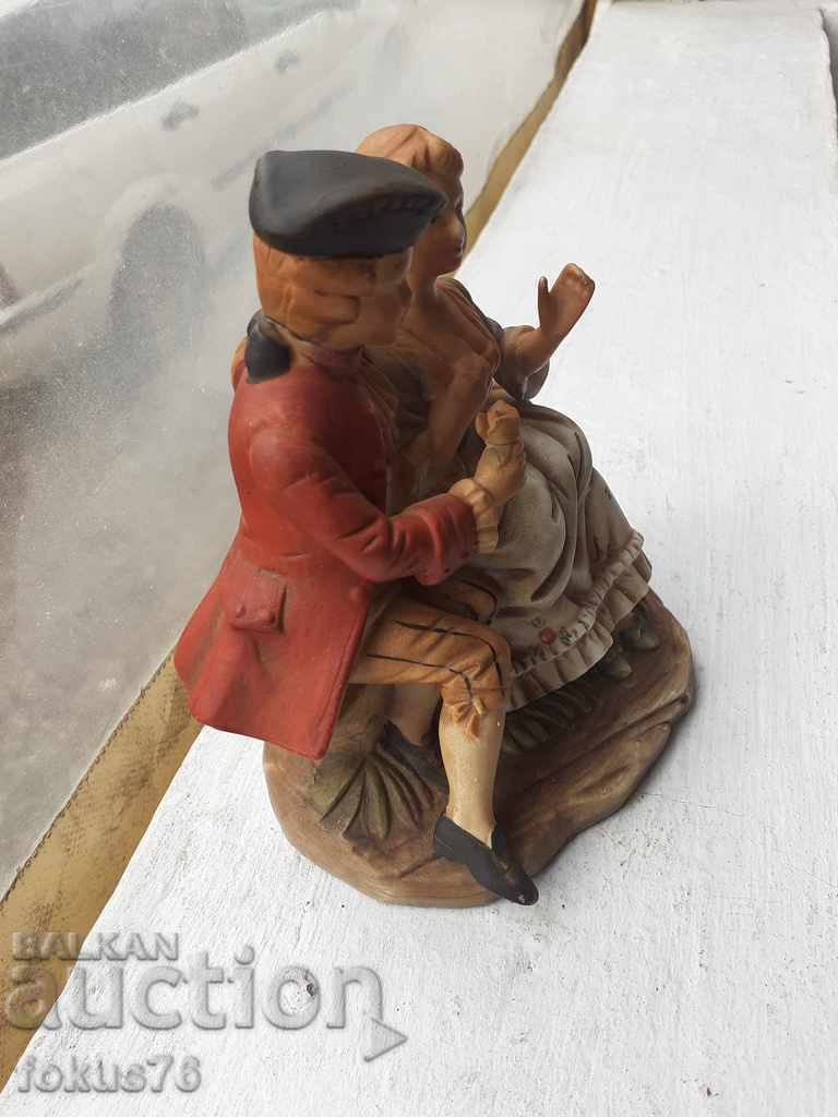 Porcelain figurine figure composition marking Leonardo - 5 Porcelain figurine figure composition marking Leonardo - 5