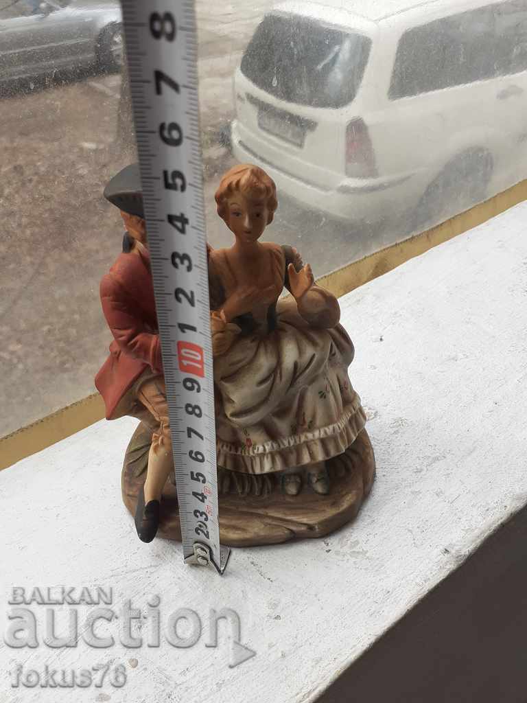 Porcelain figurine figure composition marking Leonardo - 7 Porcelain figurine figure composition marking Leonardo - 7