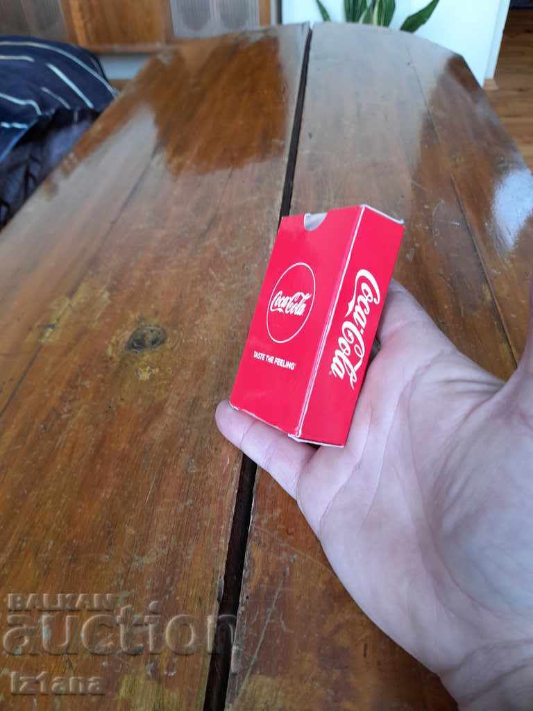 Playing cards Coca Cola, Coca Cola with price 12.00 BGN | € 6.14 Playing cards Coca Cola, Coca Cola with price 12.00 BGN | € 6.14