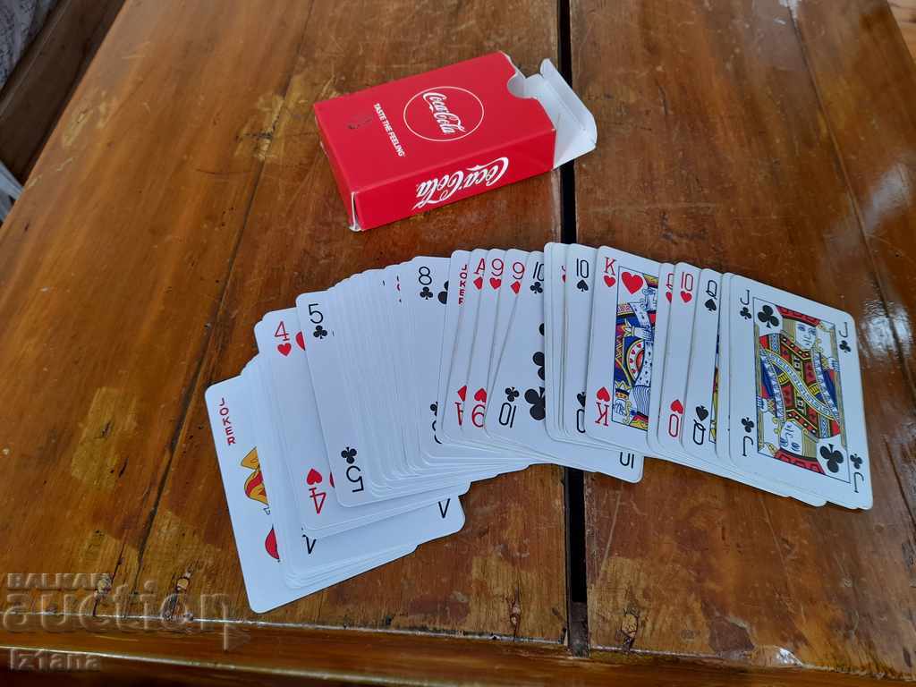 Auction Playing cards Coca Cola, Coca Cola Auction Playing cards Coca Cola, Coca Cola