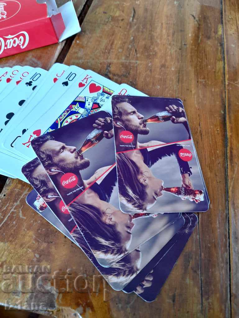 Delivery of Playing cards Coca Cola, Coca Cola Delivery of Playing cards Coca Cola, Coca Cola