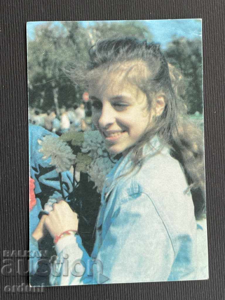 22302 Календарче художествена гимнастика Левски Спартак 1990