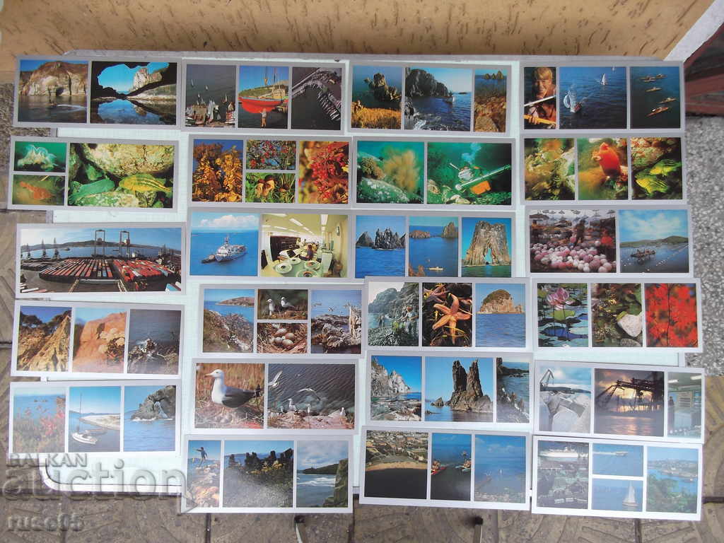 Аукцион Лот от 23 бр. картички "Залив Петра Великого" Аукцион Лот от 23 бр. картички "Залив Петра Великого"