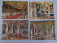 Lot of 4 pcs. Potsdam - Sanssouci cards