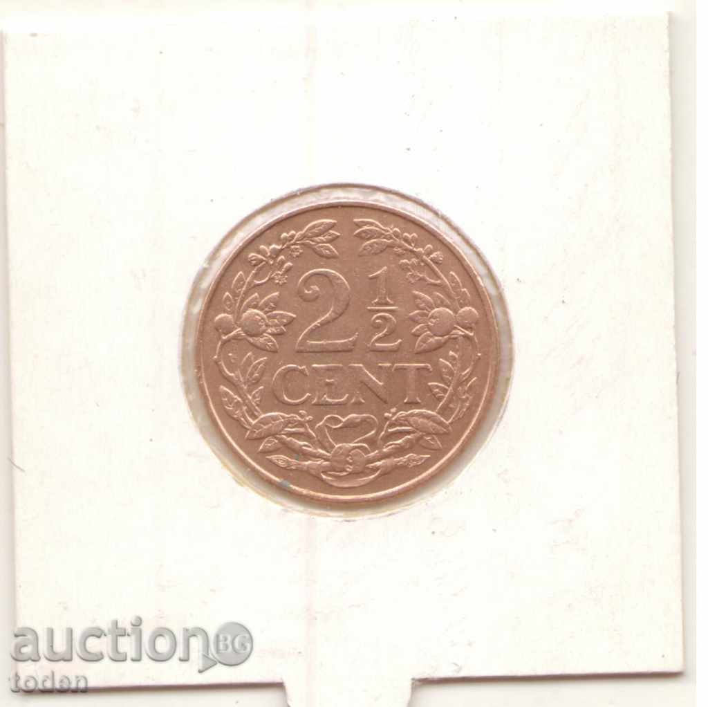 ++Ολλανδικές Αντίλλες-2½ Cents-1965-KM# 5-Juliana με τιμή € 3.58 | 7.00 BGN