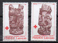 1980. Γαλλία. Ερυθρός Σταυρός.