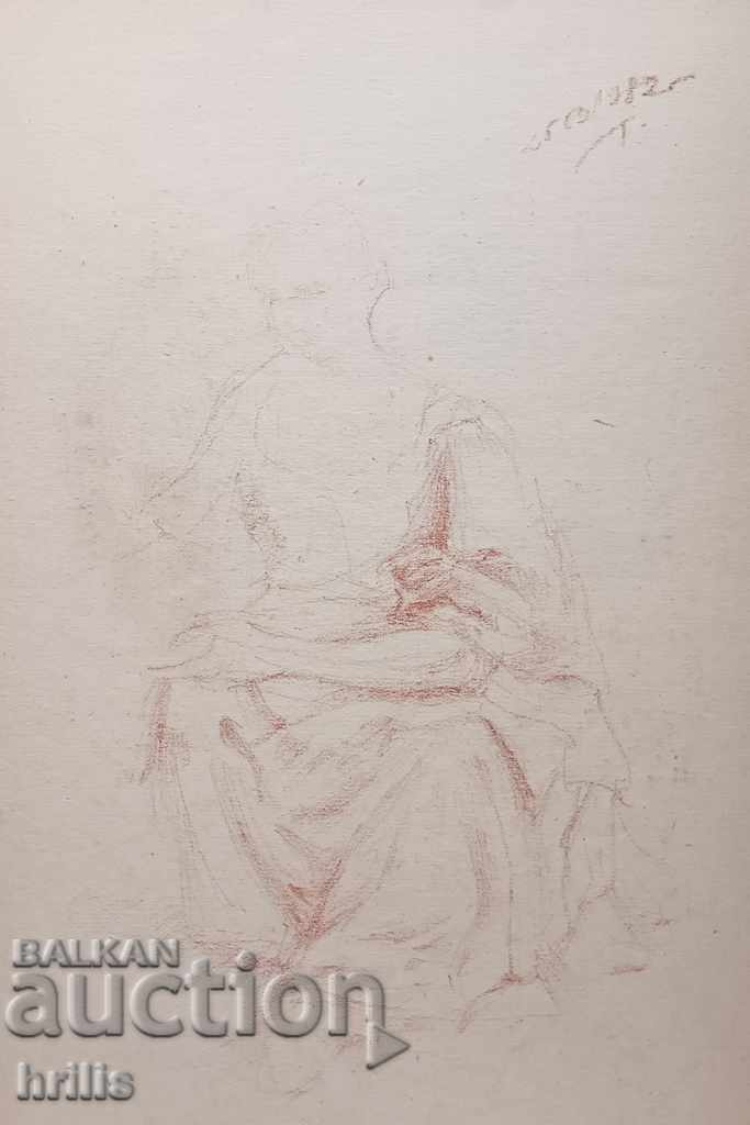 Auction  DRAWING - BG AUTHOR, SIGNED