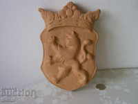 Ceramic coat of arms