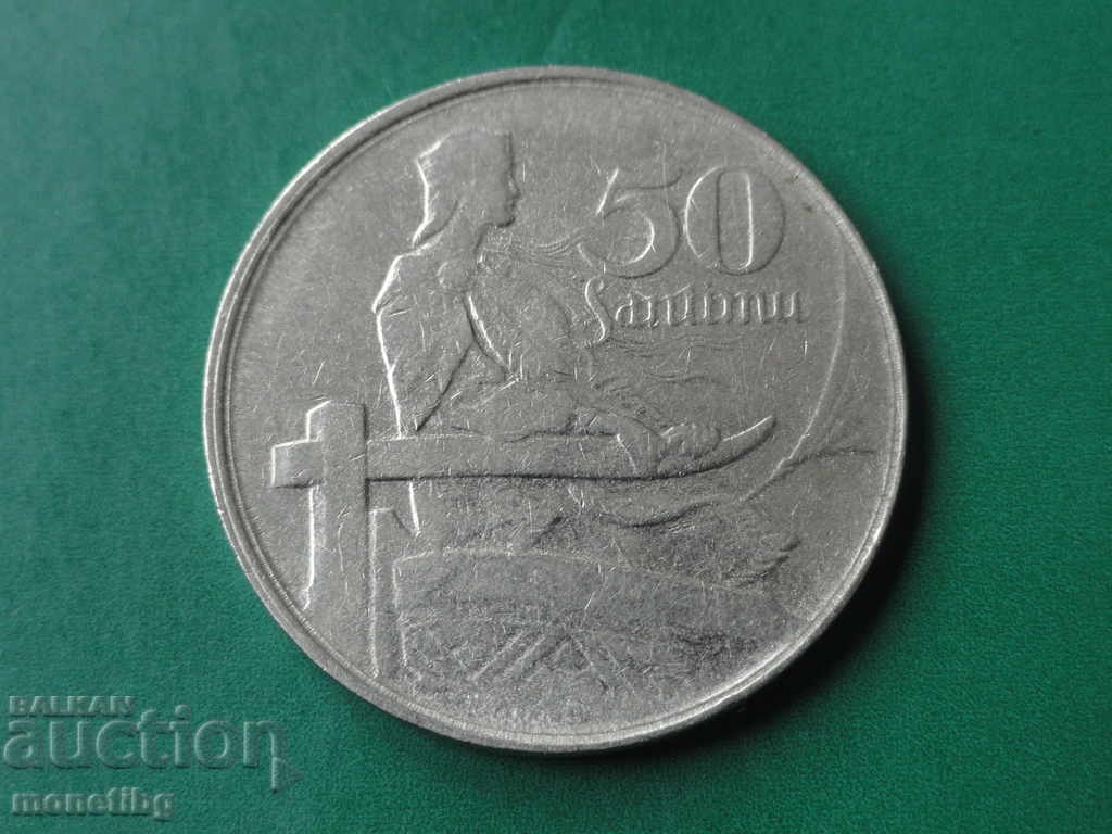 Παράδοση Λετονία 1922 - 50 εκατοστά Παράδοση Λετονία 1922 - 50 εκατοστά