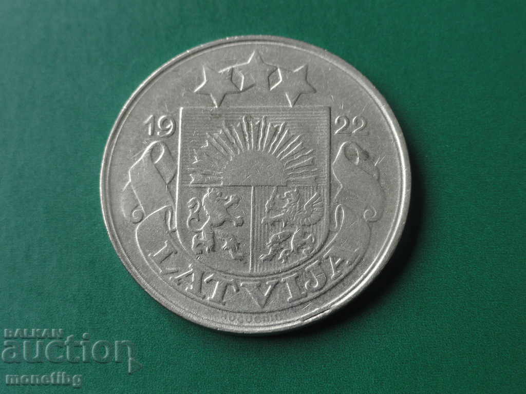 Letonia 1922 - 50 de centimi
