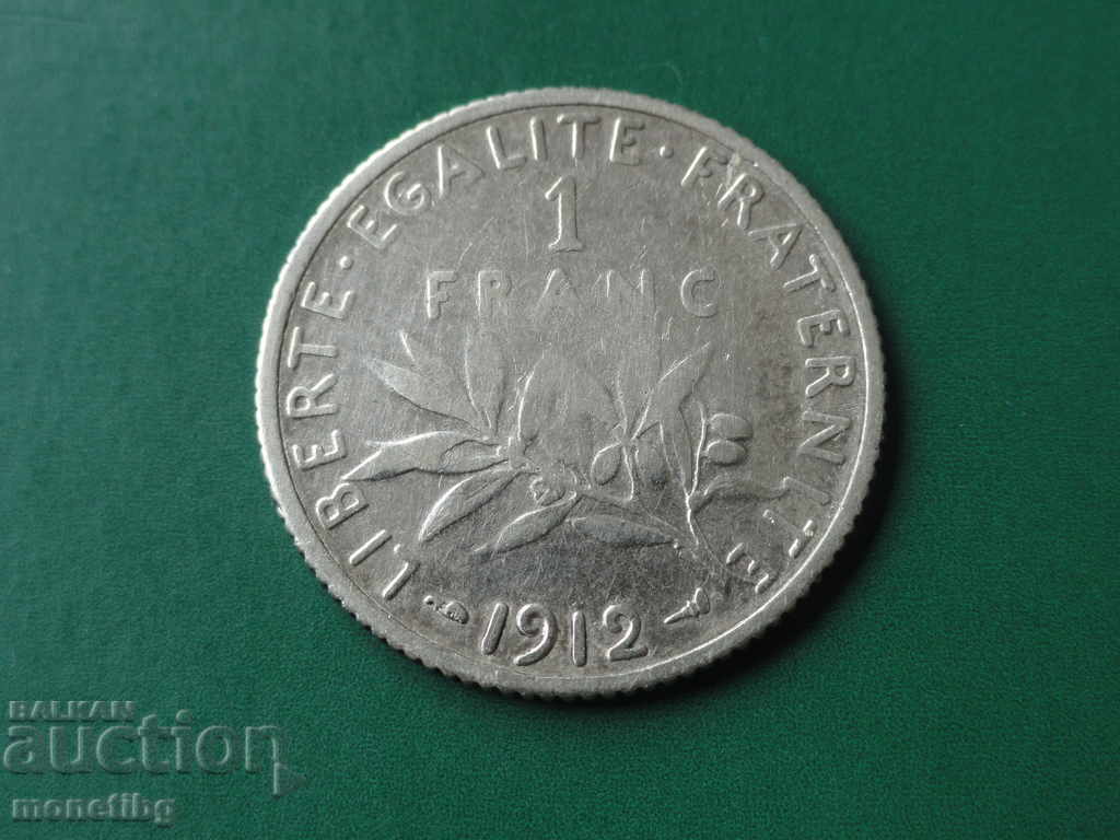 Franța 1912 - 1 franc