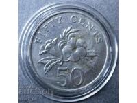Singapore 50 de cenți 1989