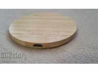Wireless bamboo charger