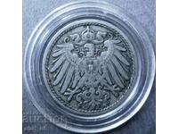 Germania 5 pfennig 1910