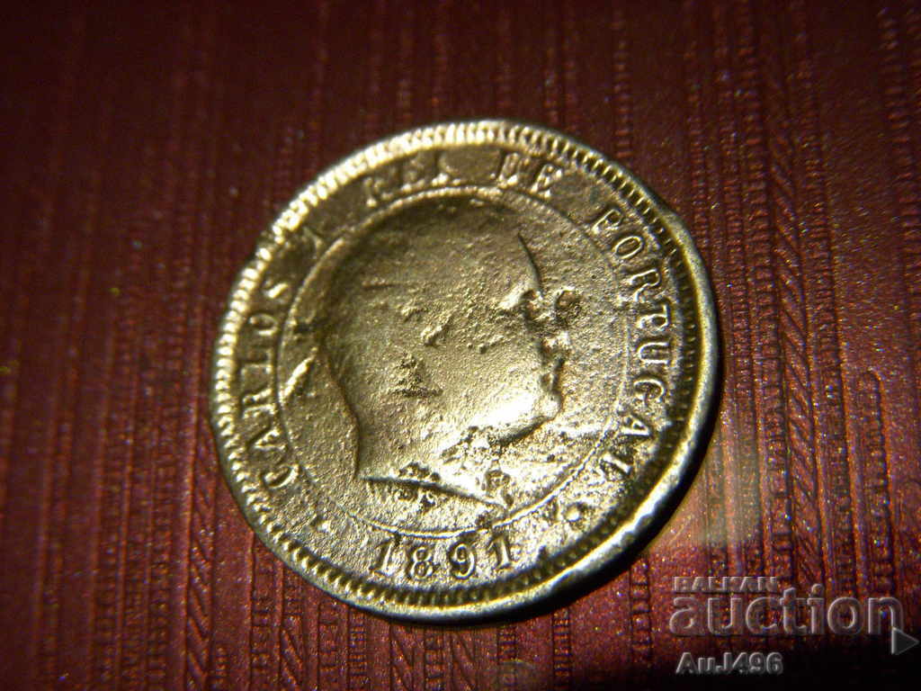 5 REIS 1891 5 REIS 1891