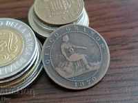 Monedă - Spania - 5 centimes 1870