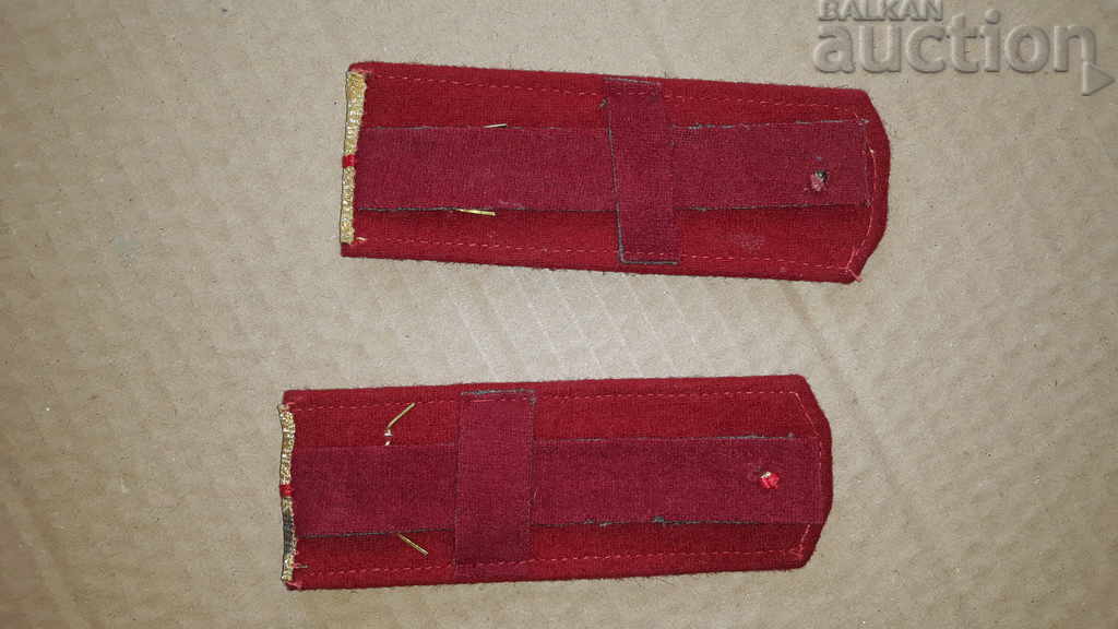 purl epaulets VNVU Vasil Levski 70s not worn lieutenant - 7 purl epaulets VNVU Vasil Levski 70s not worn lieutenant - 7